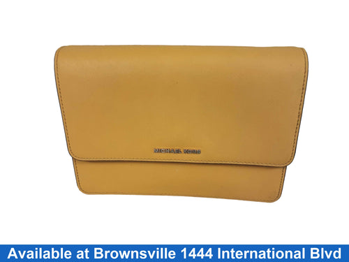 Michael Kors Av-2010 Yellow Purse / Handbag
