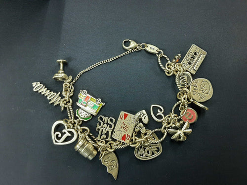 Cable Bracelet - Silver 56.2 grams 7 inch