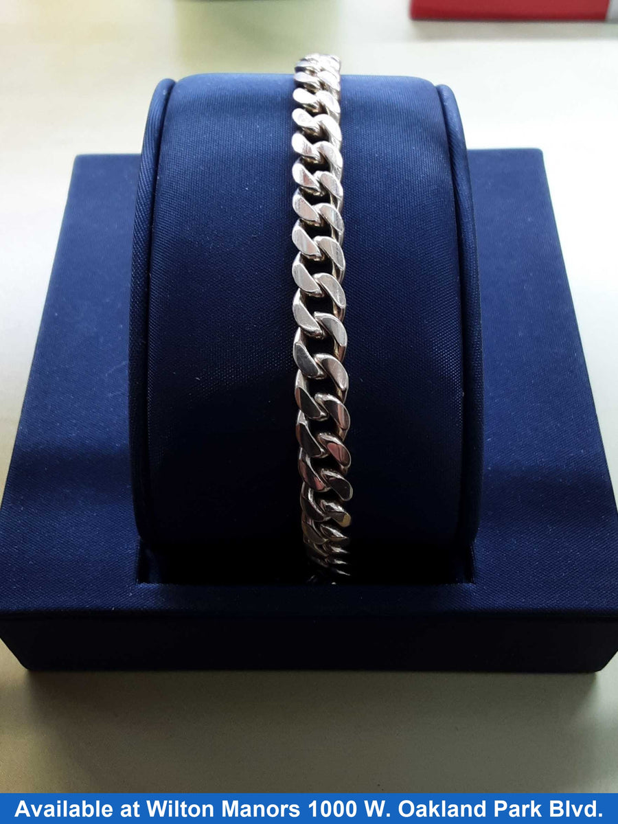 Cuban Link Bracelet - Yellow Gold 10k (.417) 25.3 grams 9 inch