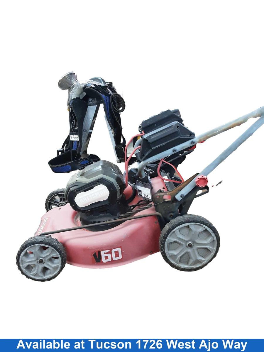 Craftsman V60 Red Cordless Push Lawn Mower
