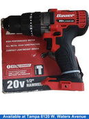 Bauer 1792c-b1 Black Cordless Standard Drill