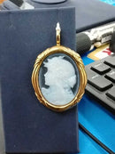 Pin / Broach Yellow Gold 18k (.750) 13.1 grams