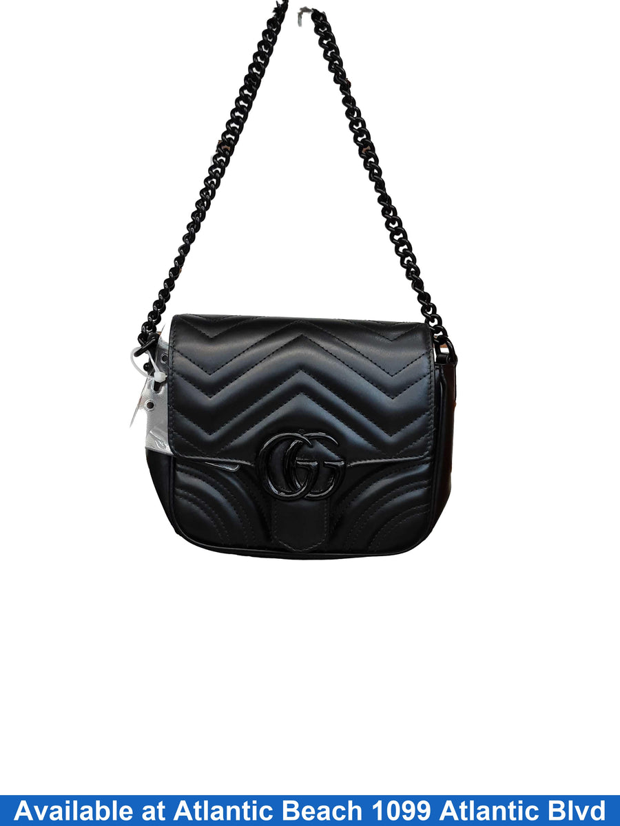 Gucci Gg Marmont Mini Shoulder Bag Black Purse / Handbag