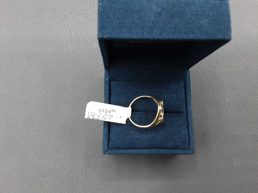 Women's Ring - Yellow Gold 14k (.585) 3.7 grams Size 6