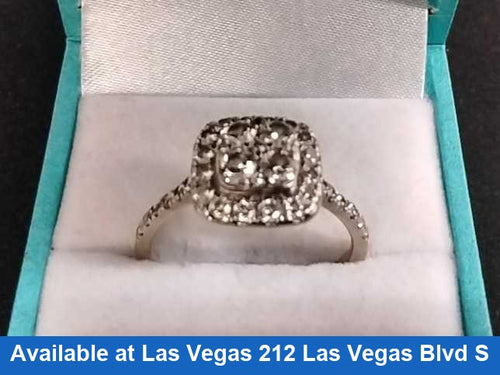 Women's Ring - Yellow Gold 14k (.585) 4 grams Size 20