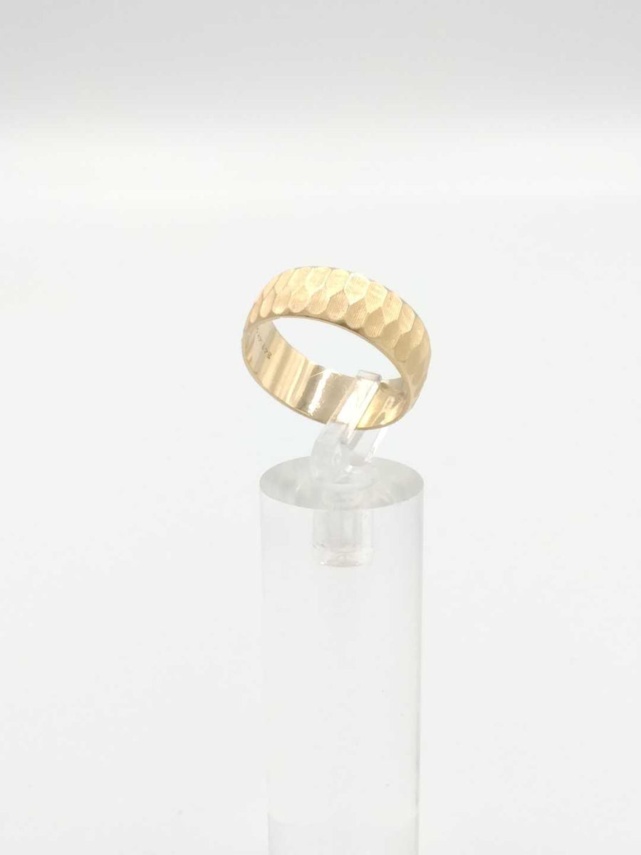 Ring - Wedding Band - Yellow Gold 14k (.585) 6.1 grams Size 10