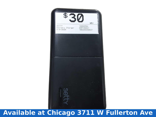 Setty 10000mah Black Battery Charger