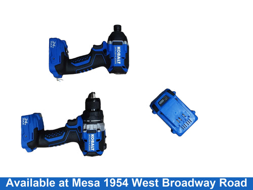 Kobalt 124b-03 Blue Cordless Impact Drill
