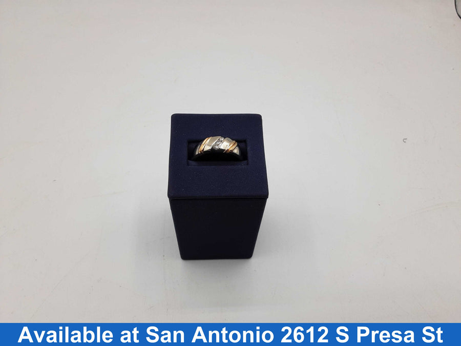 Men's Ring - White Gold 14k (.585) 8.8 grams Size 20