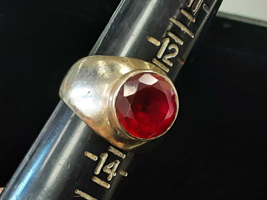 Men's Ring - Yellow Gold 10k (.417) 16 grams Size 10