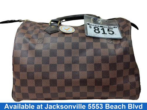 Louis Vuitton Ebene Seedy Bandouliere Brown