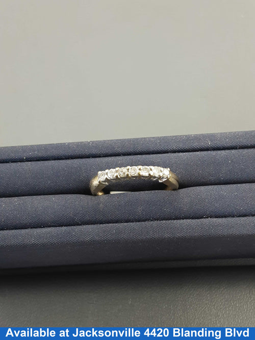 Ring - Wedding Band - Yellow Gold 14k (.585) 2.3 grams Size 7