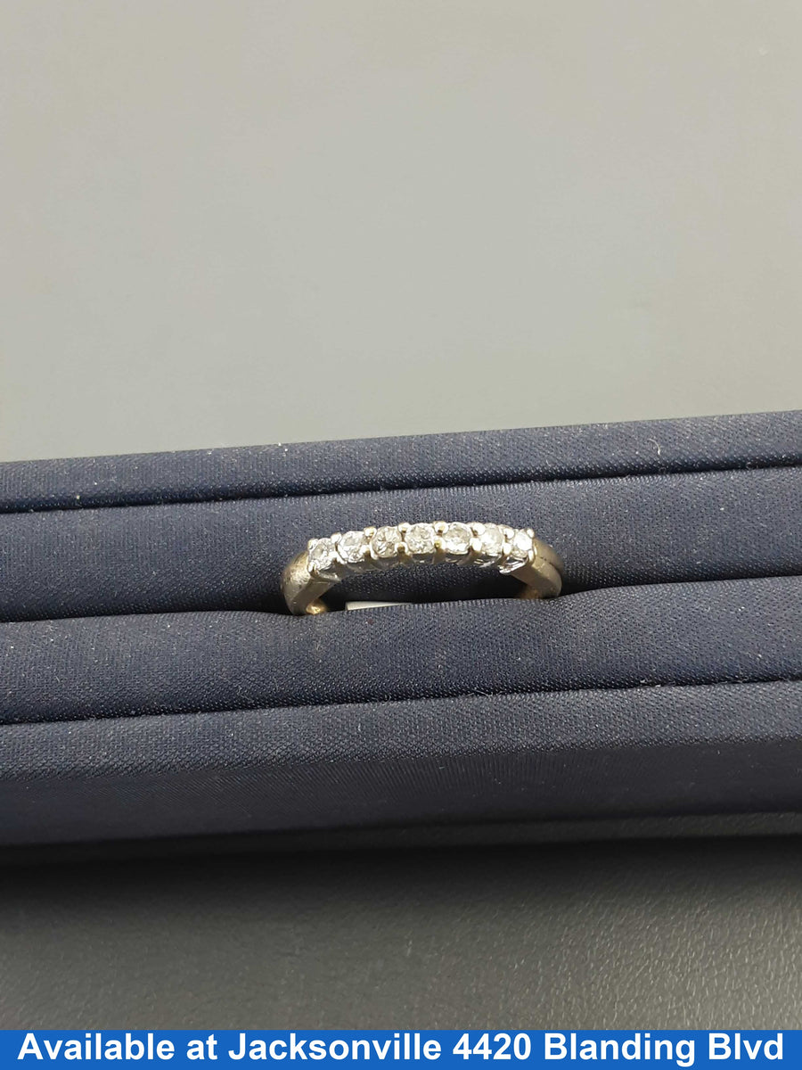 Ring - Wedding Band - Yellow Gold 14k (.585) 2.3 grams Size 7