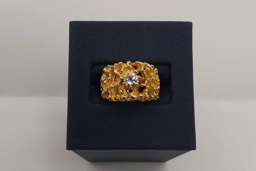 Women's Ring - Yellow Gold 14k (.585) 8.17 grams Size 6