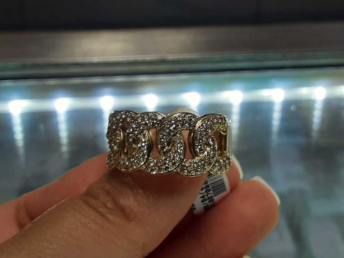 Men's Ring - Yellow Gold 14k (.585) 8.3 grams Size 9