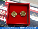 Double Stud Earrings - White Gold 14k (.585) 1.5 grams