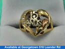 Women's Ring - Yellow Gold 10k (.417) 4.6 grams Size 7