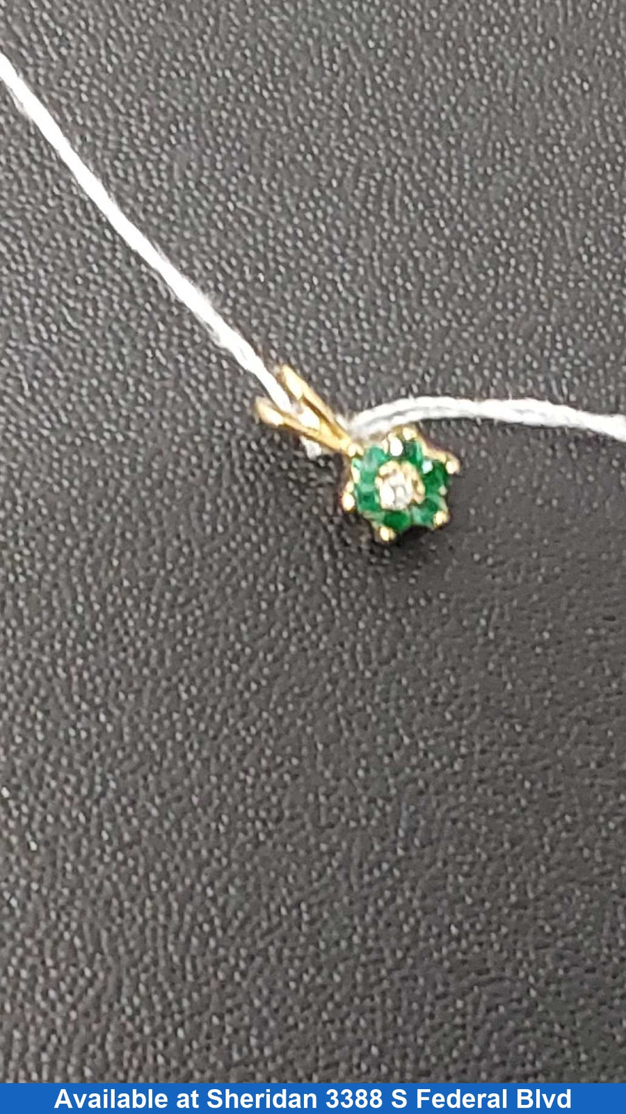 Diamond Pendant - Yellow Gold 10k (.417) 0.6 grams
