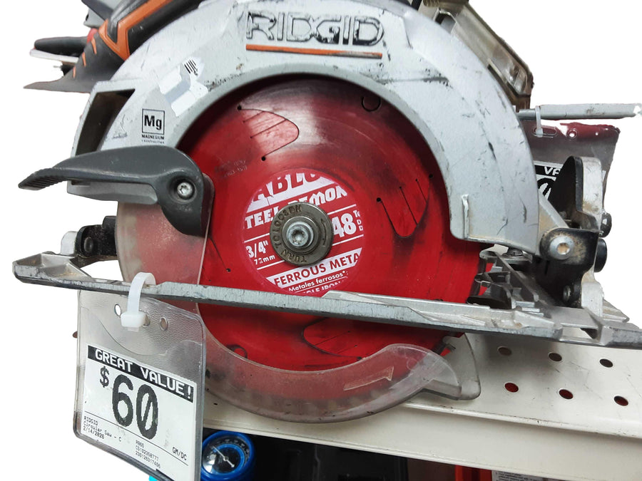 Ridgid R865 Orange Cordless Circular Saw