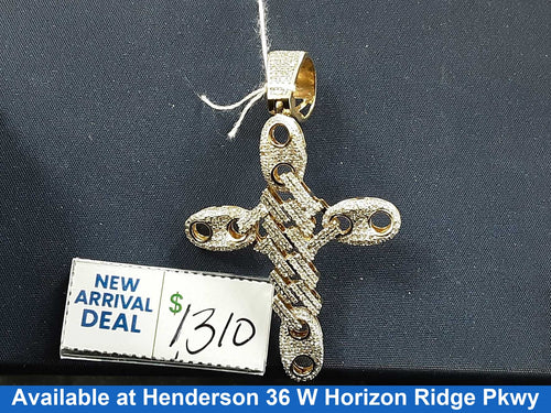 Religious Pendant - Yellow Gold 10k (.417) 7.2 grams