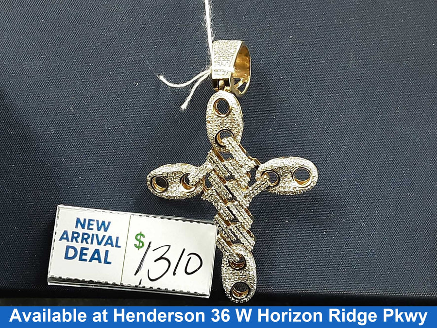 Religious Pendant - Yellow Gold 10k (.417) 7.2 grams