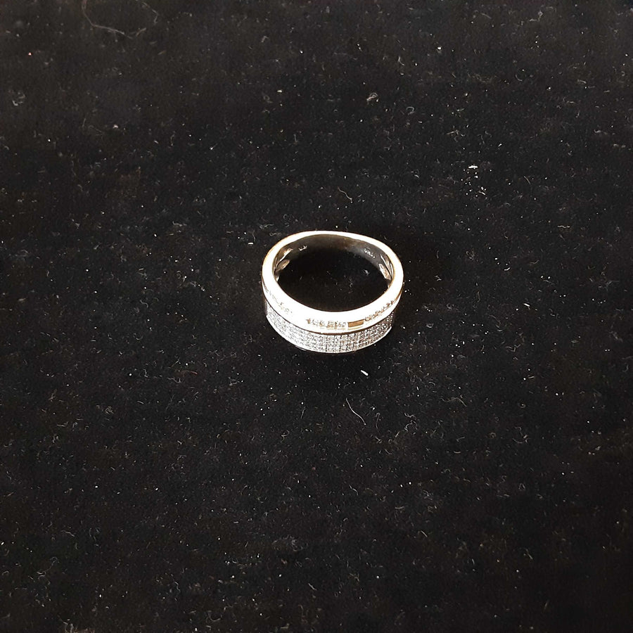 Ring - Wedding Band - Yellow Gold 10k (.417) 6.1 grams Size 8