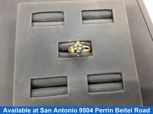 Women's Ring - Yellow Gold 10k (.417) 2.7 grams Size 5.5