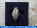 Women's Ring - Yellow Gold 14k (.585) 5.4 grams Size 20