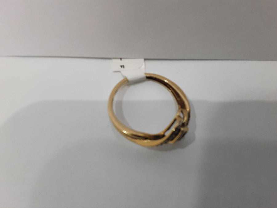 Women's Ring - Yellow Gold 10k (.417) 2.2 grams Size 20