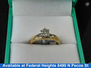Women's Ring - Solitaire - Yellow Gold 14k (.585) 2.05 grams Size 6.5