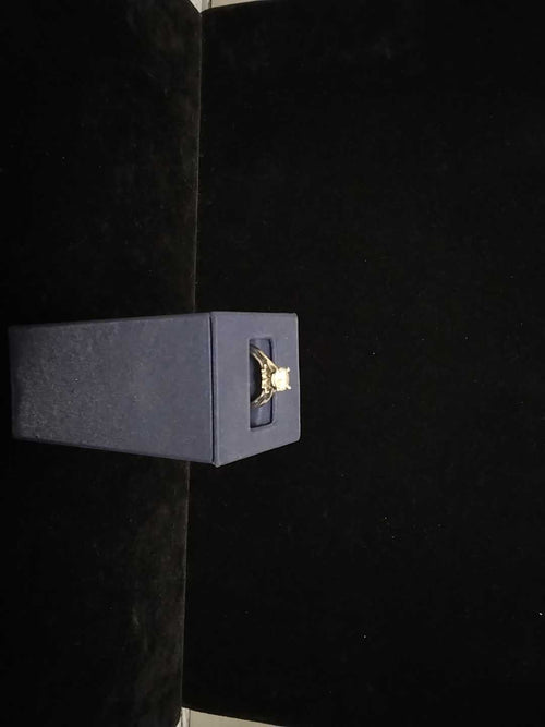 Ring - Engagement Set - White Gold 14k (.585) 3.7 grams Size 8.5