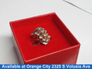 Women's Ring - Yellow Gold 14k (.585) 5.2 grams Size 7.5