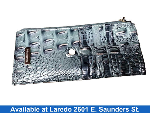 Brahmin Glacier Blue Wallet