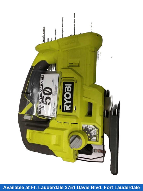 Ryobi Pcl525 Green Cordless Reciprocating Saw