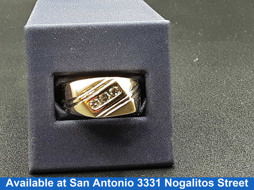 Men's Ring - Yellow Gold 14k (.585) 8.3 grams Size 20