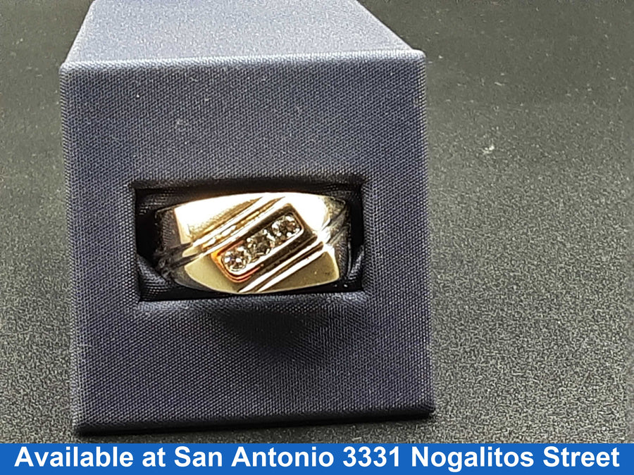 Men's Ring - Yellow Gold 14k (.585) 8.3 grams Size 20