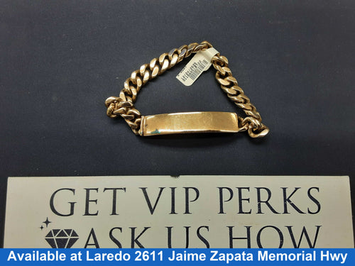 ID Bracelet - Yellow Gold 10k (.417) 55.8 grams 6 inch