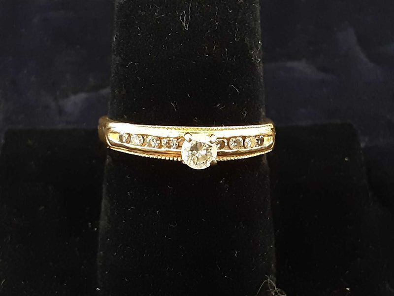 Yellow Gold 14k (.585) 3.1 grams Size 8.5
