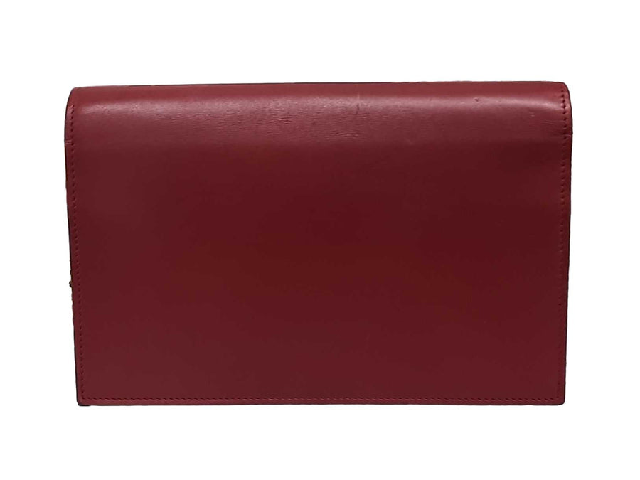 Yves Saint Laurent Small Tassel Red Purse / Handbag