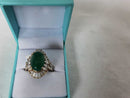 Women's Ring - Yellow Gold 14k (.585) 7.3 grams Size 11