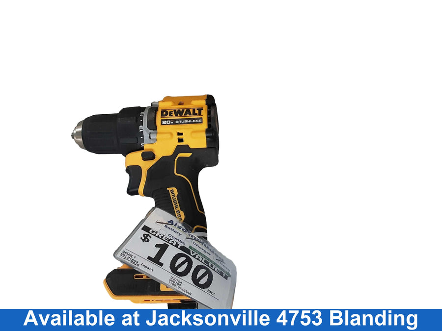 Dewalt Dcd794 Yellow Cordless Impact Drill