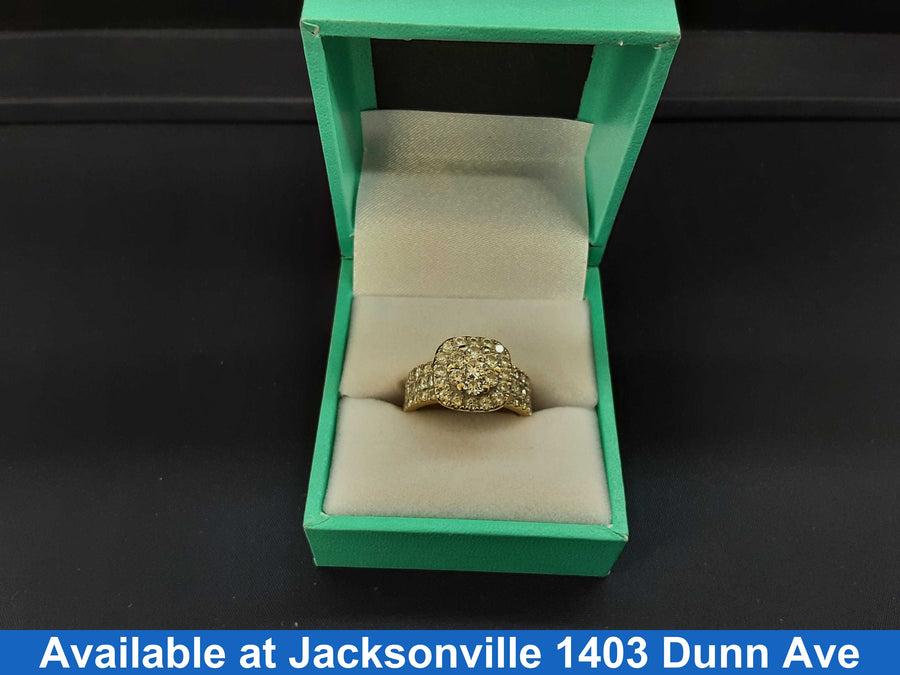 Women's Ring - Yellow Gold 14k (.585) 8 grams Size 5.5
