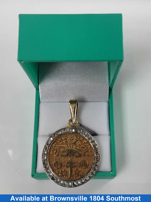 Religious Pendant - Yellow Gold 14k (.585) 17.2 grams