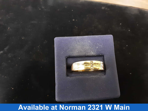 Women's Ring - Anniversary - Yellow Gold 10k (.417) 4.7 grams Size 6