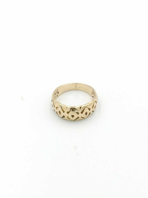 Men's Ring - Yellow Gold 10k (.417) 3.5 grams Size 5.5
