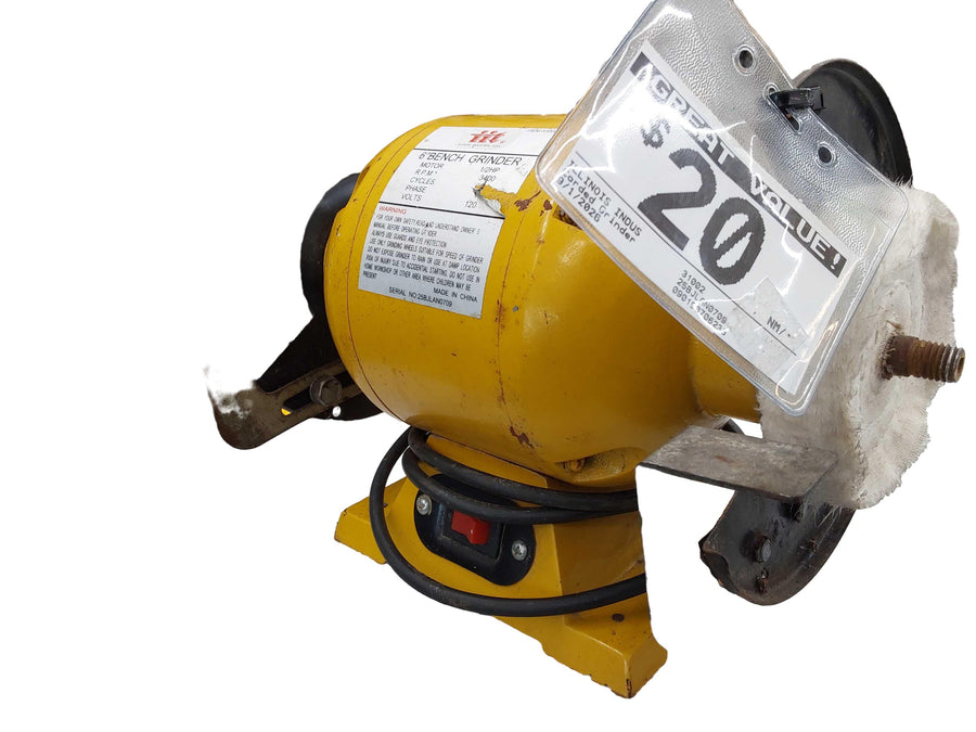 Illinois Industrial Tool 31002 Yellow Corded Grinder
