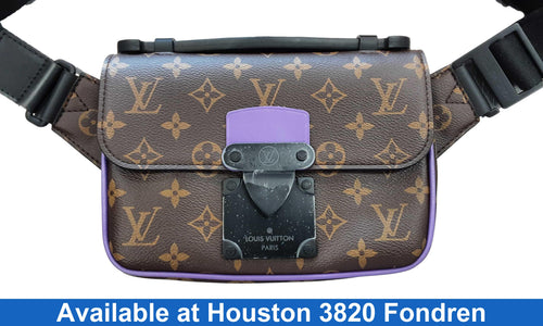Louis Vuitton S Lock Sling Bag Brown Purse / Handbag