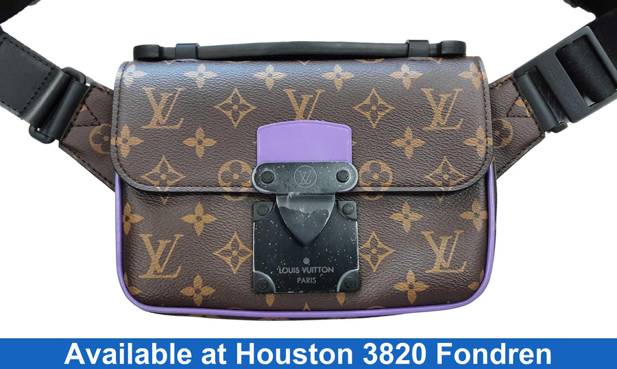 Louis Vuitton S Lock Sling Bag Brown Purse / Handbag