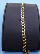 Cuban Link Bracelet - Yellow Gold 14k (.585) 11.7 grams 8 inch