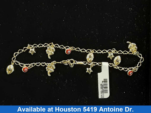 Link Bracelet - Yellow Gold 14k (.585) 5.2 grams 9 inch